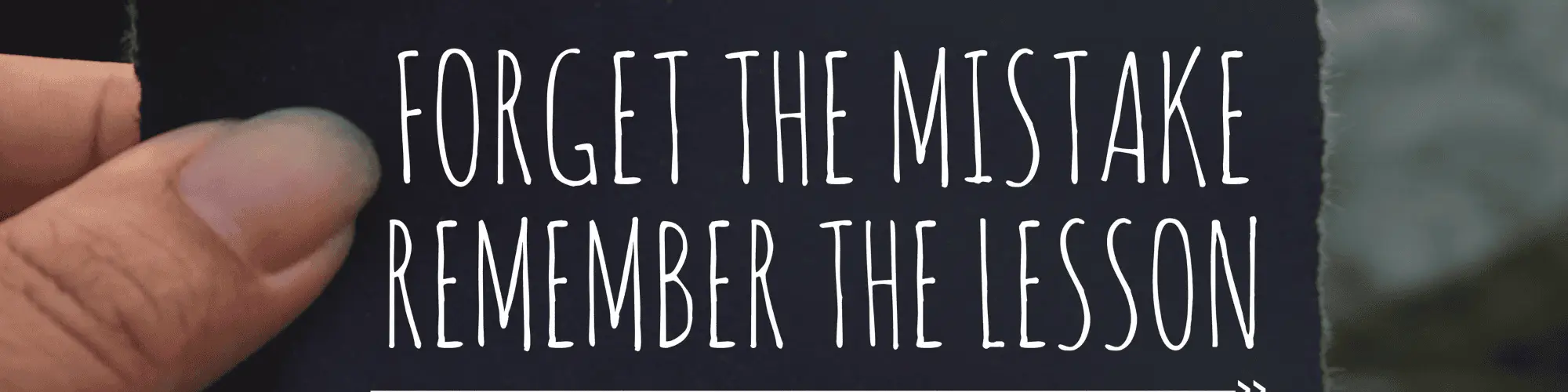 Busting the 'One-Size-Fits-All' Myth About Nearby OC AA Meetings "forget the mistake, remember the lesson"