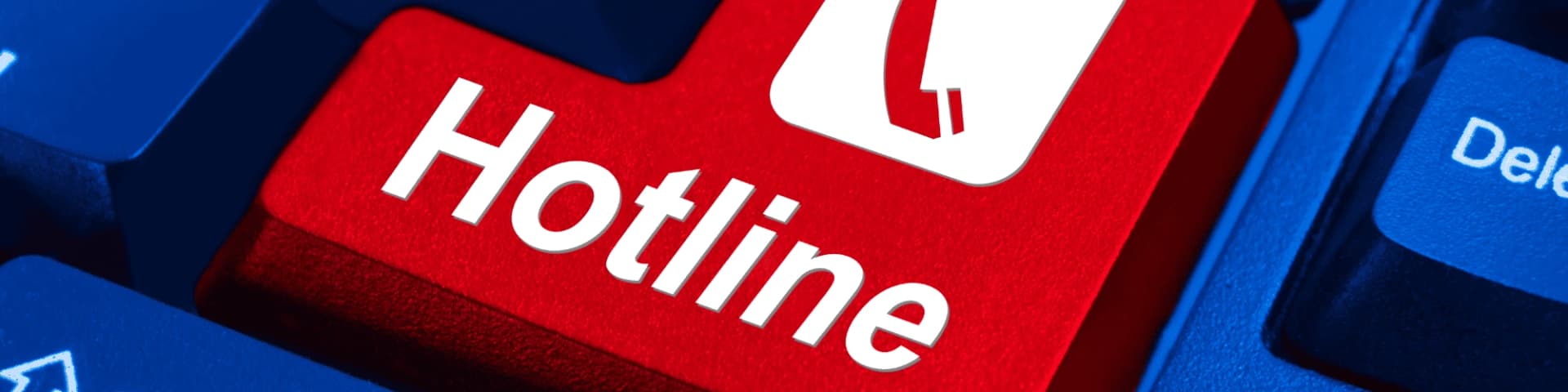 Daily Habits for Lasting Sobriety and AA Hotline Support A red key that states "hotline"