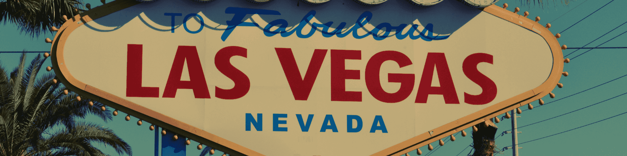 Las Vegas Nevada Sign board "Welcome to fabulous Las Vegas Nevada"