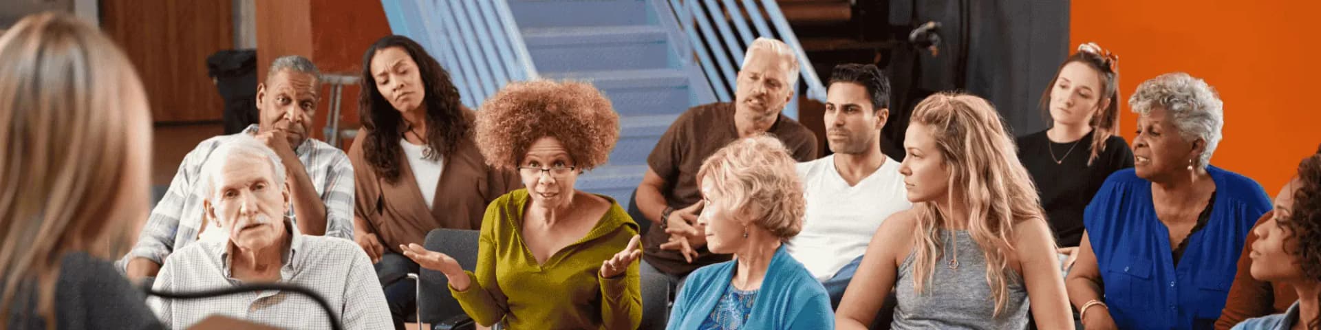 What It’s Really Like to Attend NA Meetings San Diego A group of people attending a meeting