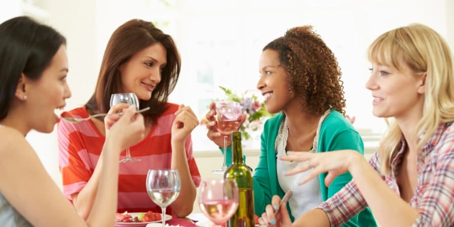 Women’s Midlife Alcohol Use Linked to Youth Binge Drinking Middle age women drinking caused by youth binge drinking
