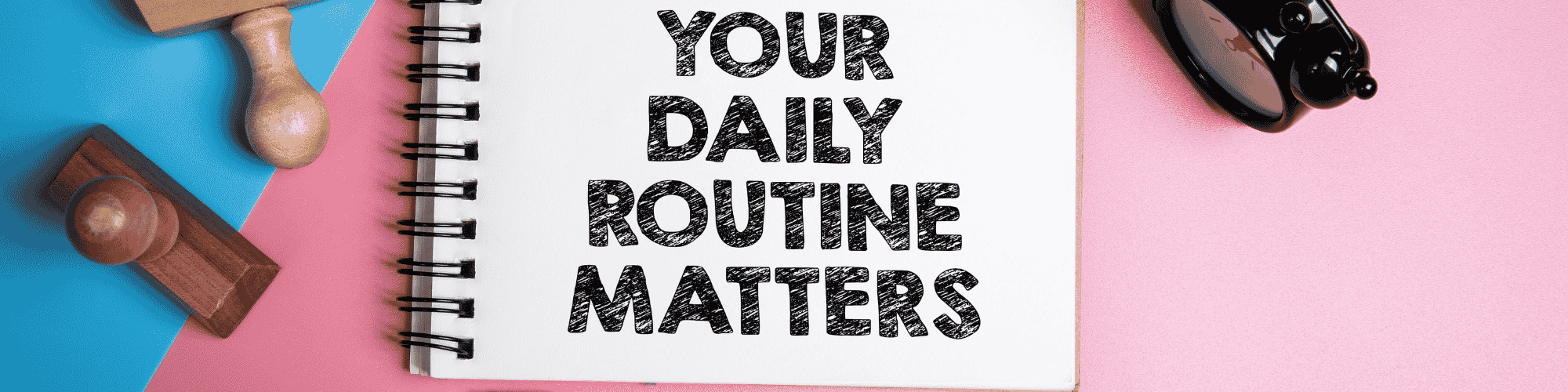 daily routine matters written in a book: daily routine matters